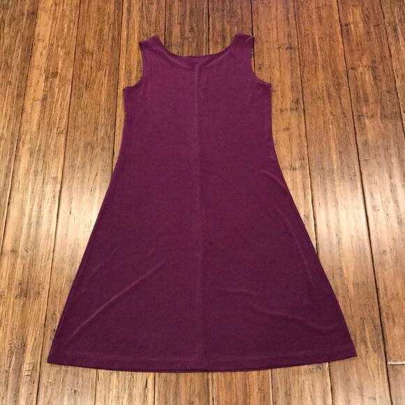 Picadilly Plum Dress Sleeveless - Picture 5 of 5